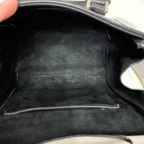 Alexander McQueen Authentic Black and White Crossbody Bag - Picture 10 of 12